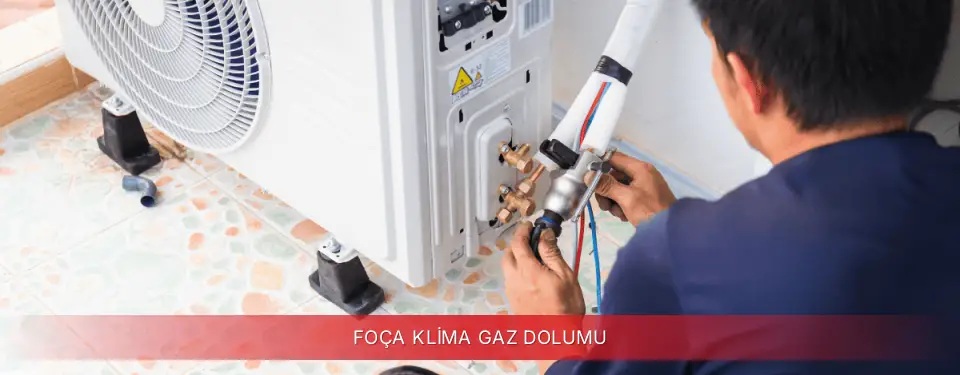 Foça İlçemi Regal Klima Gaz Dolumu
