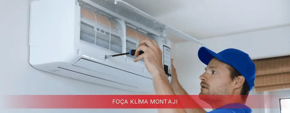 Foça İlçemi Regal Klima Montajı